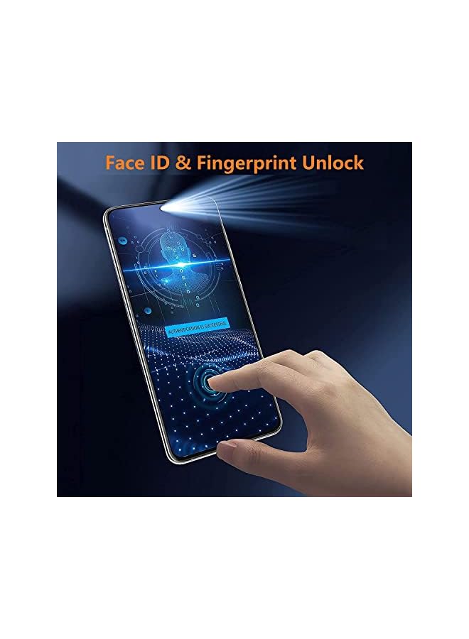 PROMASS [2+2] Soft TPU Privacy Screen Protector for Samsung S23 Plus (Not Glass), [Support Fingerprint ID] Anti-Spy Full Adhesive Flexible Film + Camera Lens Protector for S23 Plus (S23 Plus, Privacy) - Image 5