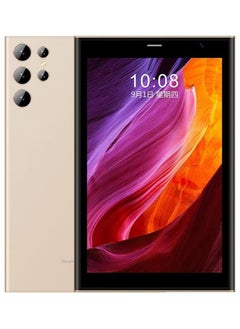 AirTab A09 Tablet with Keyboard, 8 inch FHD Screen, 1TB Internal Memory, 16GB RAM - with Powerful 10,000mAh Battery, Gold