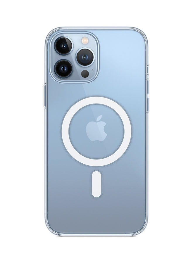 غطاء حماية واق ماج سيف لهاتف أبل آيفون 13 برو ماكس شفاف - Image 3