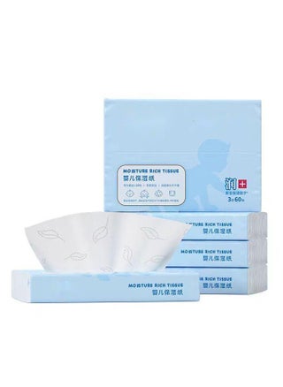 Moisture rich tissue cream paper for babies and rhinitis or cold patient and delicate skin 4packs - pzsku/Z996774D4C129A764B863Z/45/_/1713323406/9e5f95c6-09b7-4850-953f-c8c3665a4331
