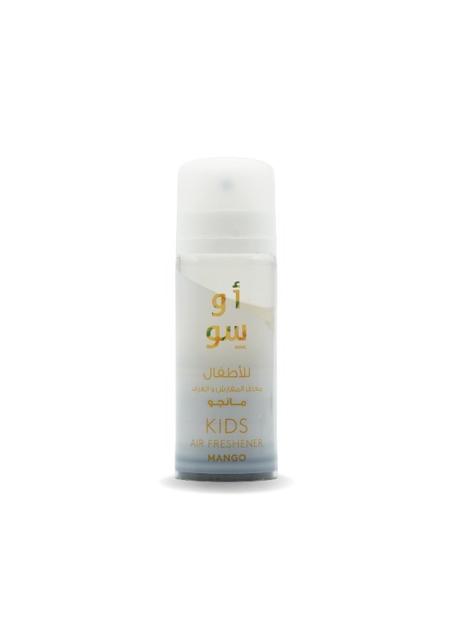 O'so Air Freshener For Beds And Kids' Rooms - Mango Flavor - 50ml - Image 1