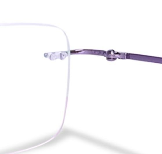 Redex Titanium Glasses Frame, Rimless Frameless Optical Eyewear Eyeglasses for Men and Women - Image 4