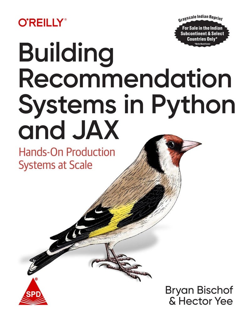 Building Recommendation Systems in Python and JAX: Hands-On Production Systems at Scale (Grayscale Indian Edition) - Image 1