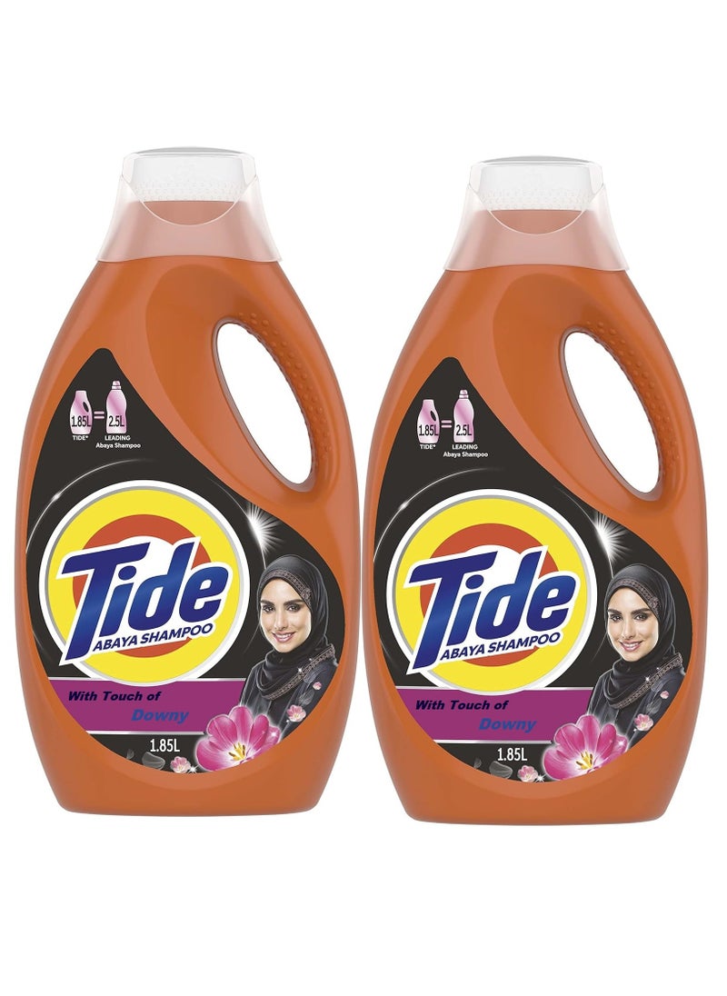 Tide Abaya Liquid Detergent with Touch of Downy 1.85Litter Pack of 2  - Image 2