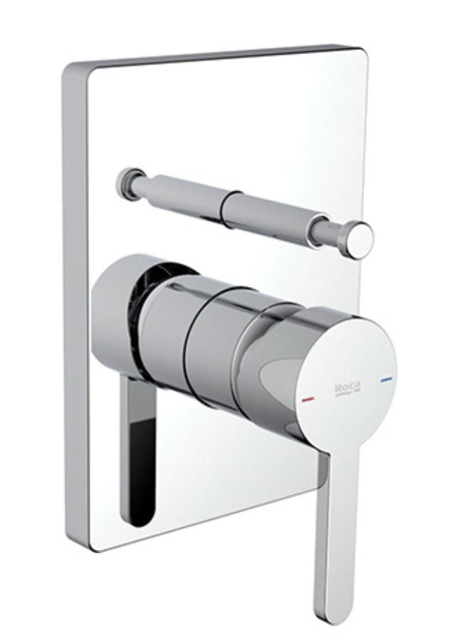 Roca Concealed Bath Mixer With Diverter Square Carelia A5A0C8Ac0K_G 0