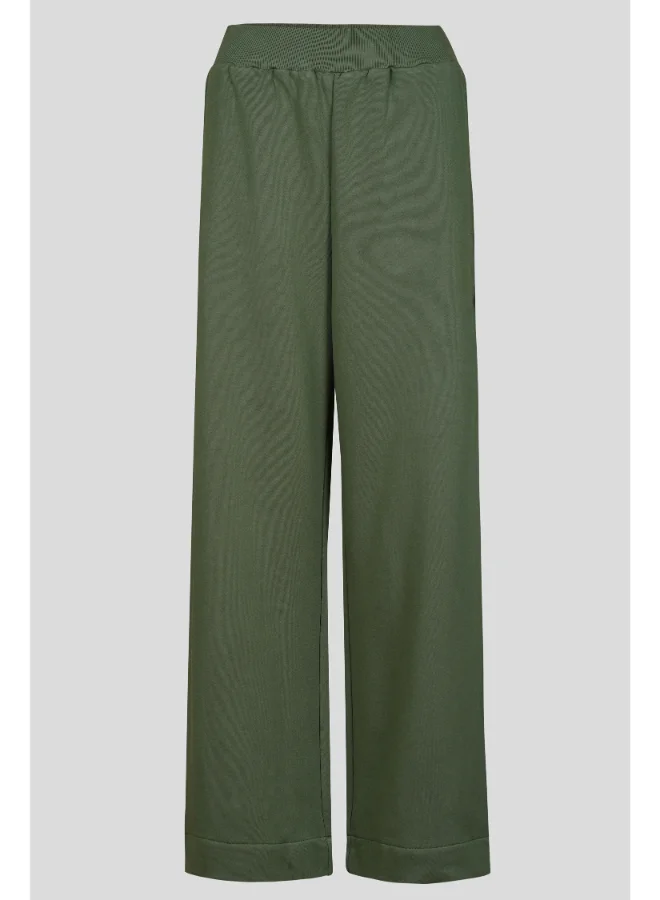 NeceSera EverGreen Terry Wide Leg Lounge Pants