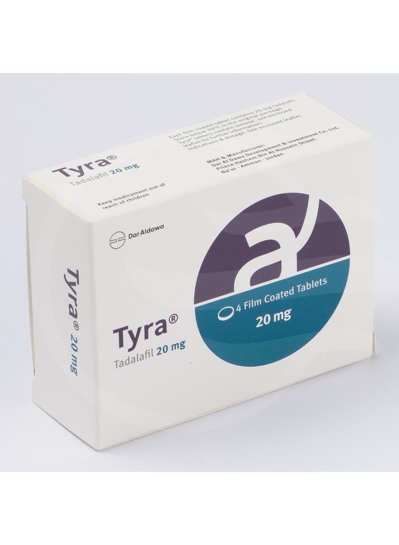 TYRA 20MG 4 TAB - Image 1