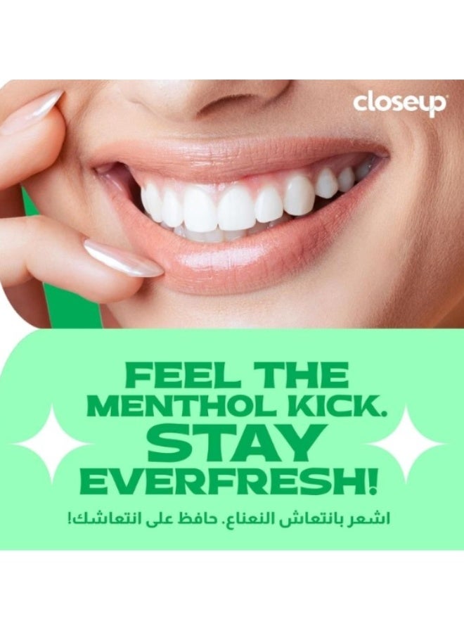 كلوز أب معجون أسنان كلوز أب ثلاثي الانتعاش جل (مائة وعشرون ملليلترًا) – نفس منعش يدوم أربعًا وعشرين ساعة مع الزنك. - Image 2