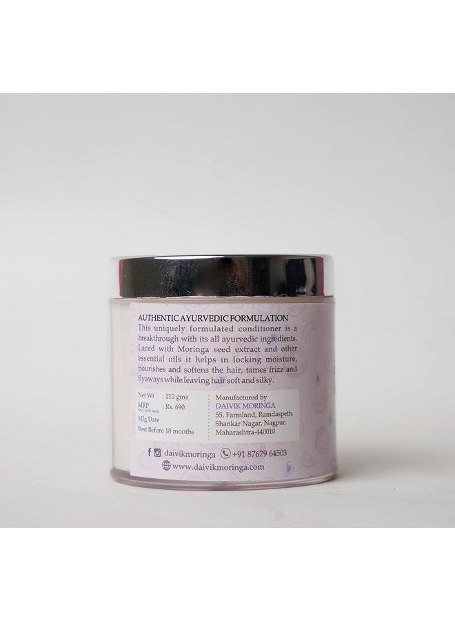 DAIVIK MORINGA GIFT OF NATURE Daivik Moringa Extra Luxrious Moringa Hair Conditioner Revitalizes And Nourishes Damaged Hair All Hair Types Pure & Natural Hair Care Conditioner Moisturises The Hair And Scalp 110G - Image 2