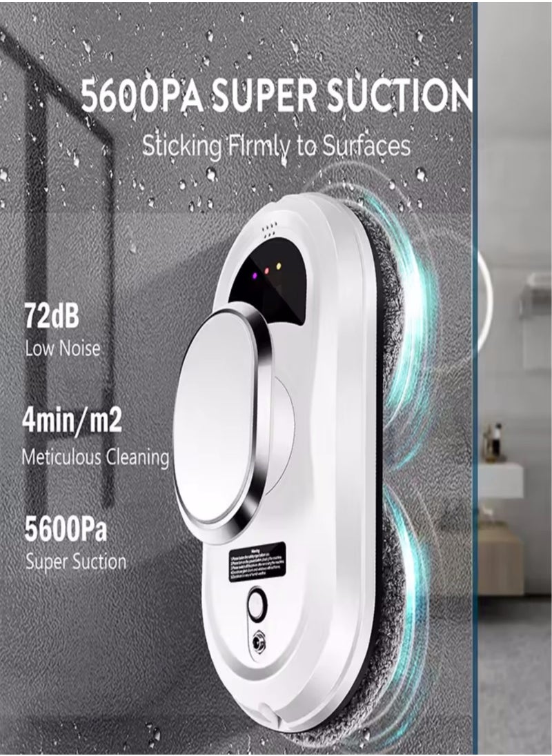 Generic - 5600Pa Vacuum Cleaner Robot Remote Control Window Cleaning Robot MEMS Path-clean Sensor Silent Window Glass Wipe Cleaning Robot - Image 1
