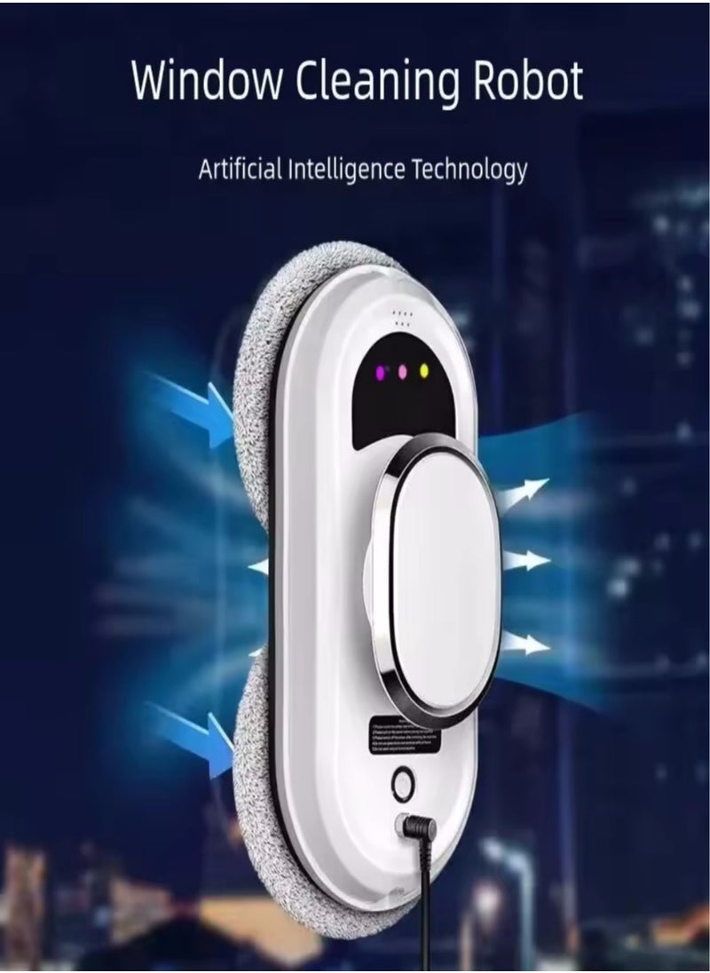 Generic - 5600Pa Vacuum Cleaner Robot Remote Control Window Cleaning Robot MEMS Path-clean Sensor Silent Window Glass Wipe Cleaning Robot - Image 1