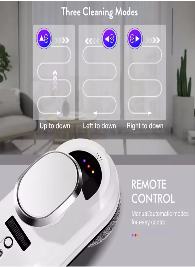 Generic - 5600Pa Vacuum Cleaner Robot Remote Control Window Cleaning Robot MEMS Path-clean Sensor Silent Window Glass Wipe Cleaning Robot - Image 1