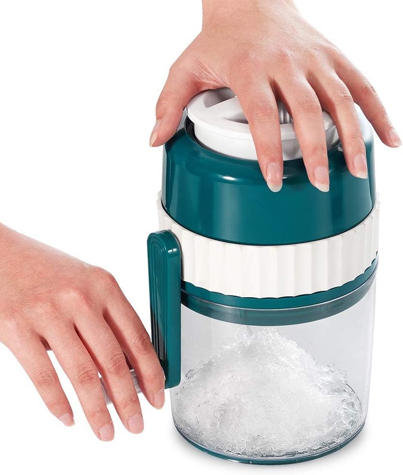 Manba Ice Shaver and Snow Cone Machine - Premium Portable Ice Crusher and Shaved Ice Machine with Free Ice Cube Trays - BPA Free - Image 2