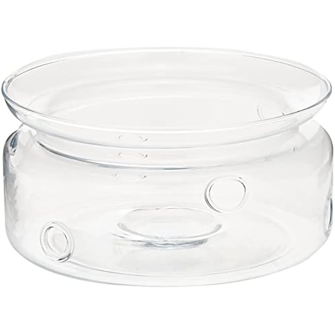 ريحني إبريق الشاي البسيط 15 رطل زجاج مقاوم للحرارة مع فلتر أساسي وأعشاب دافئ مناسب لاستخدام طباخ الغاز وطباخ كهربائي - Image 3