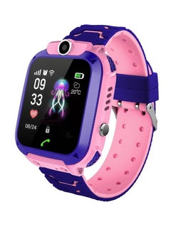 Ultra-thin Waterproof Kids Tracker Phone Call For Boys Girls Sport Smart Watch Pink