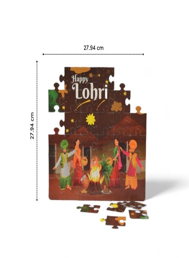 Mittimate Lohri Jigsaw Puzzle Game for Kids Age 4 to 6 Old I 36 Pieces Puzzle Toy I Birthday Gift for Children - Image 4