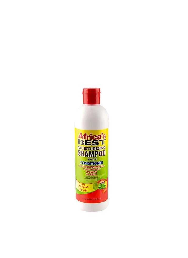 Africa's BEST Africas Best Moisturizing Shampoo With Conditioner.355ml 
