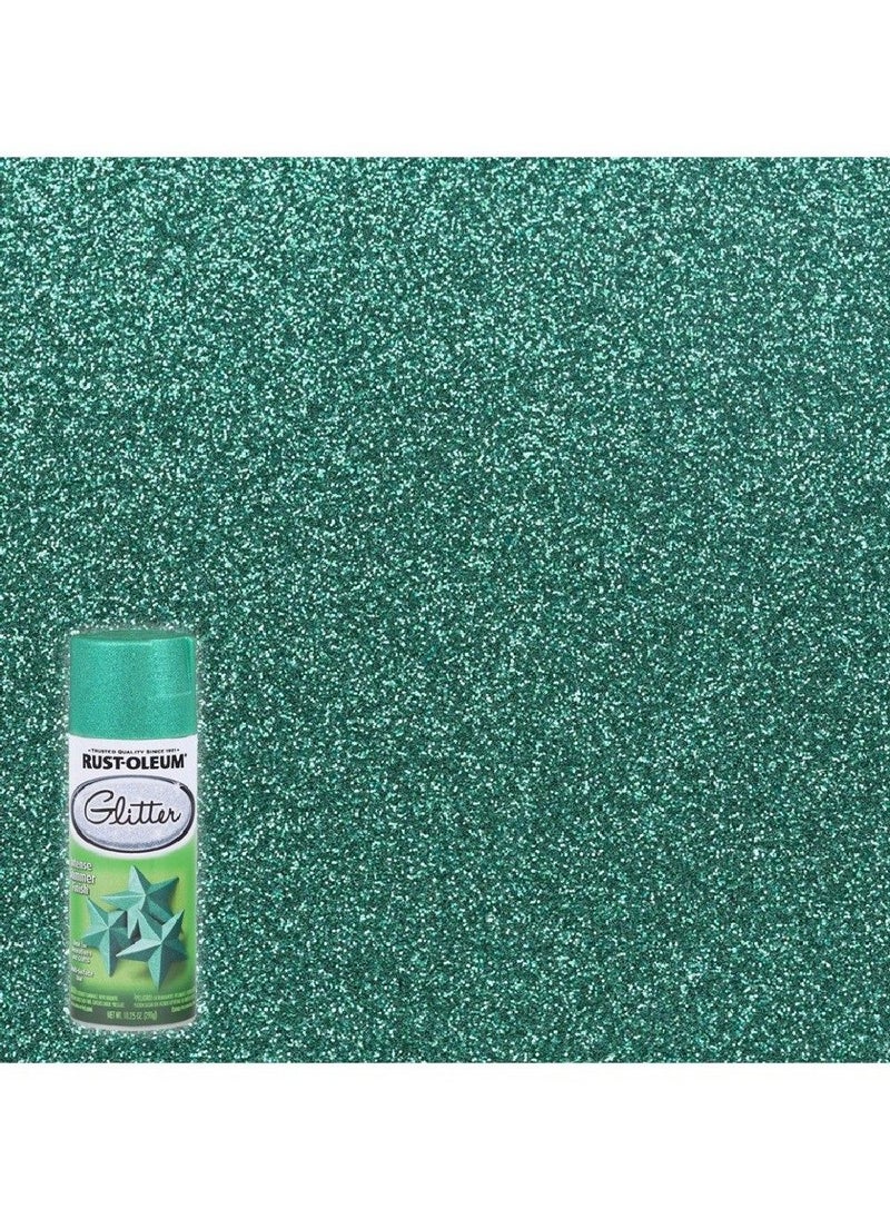 RUST-OLEUM - Rustoleum 10.25Oz Turquoise Gliter Spray - Image 1