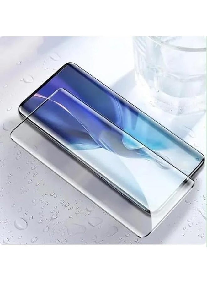 ماركة غير محددة oppo رينو 10 برو 5G حامي الشاشة ، تنطبق على oppo رينو 10 برو 5G 9H خفف من الزجاج حامي الشاشة ، متقدمة 3D سطح منحن حافة حماية الفيلم ، وحماية قذيفة ودية ، ومكافحة الصفر فيلم ( حافة لاصقة )  - Image 4