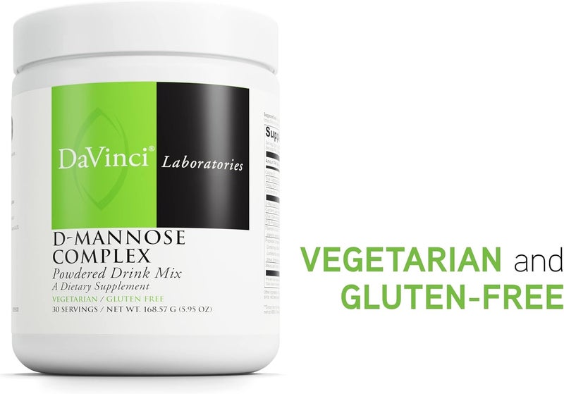 DAVINCI Labs DMannose Complex  Powder Drink Mix Supports Immune System  Urinary Tract Health  Bladder Health Aid with Calcium Cranberry Juice Powder  Prebiotic Fiber  30 Servings 16857 g - Image 5