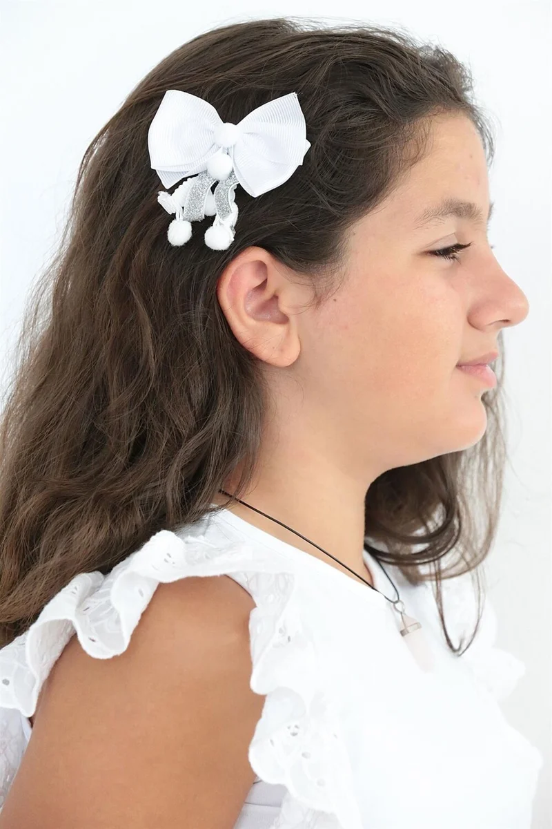 DayMod Magnolia Accessory & Buckle Set Children's Tights White