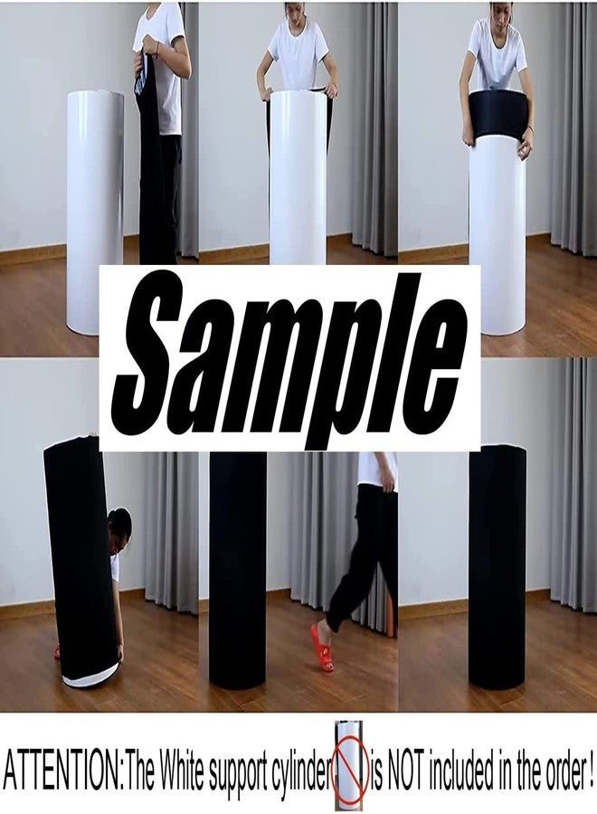 FiVan Construction Theme Pedestal Cover Plinth Decor Cloth Baby Birthday Party Prop Elastic Stretch Spandex for Metal Stands (D36cm(14.2") H75cm(29.5"),FUS-HP-2110) - Image 5