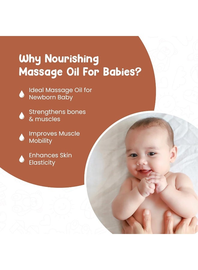 Mother Sparsh Nourishing Massage Oil for Babies - Image 4