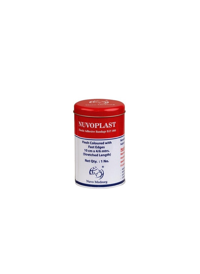 NUVO MEDSURG Elastic Adhesive Bandage, 10 Cm X 4 M (Pack Of 1)  - Image 4