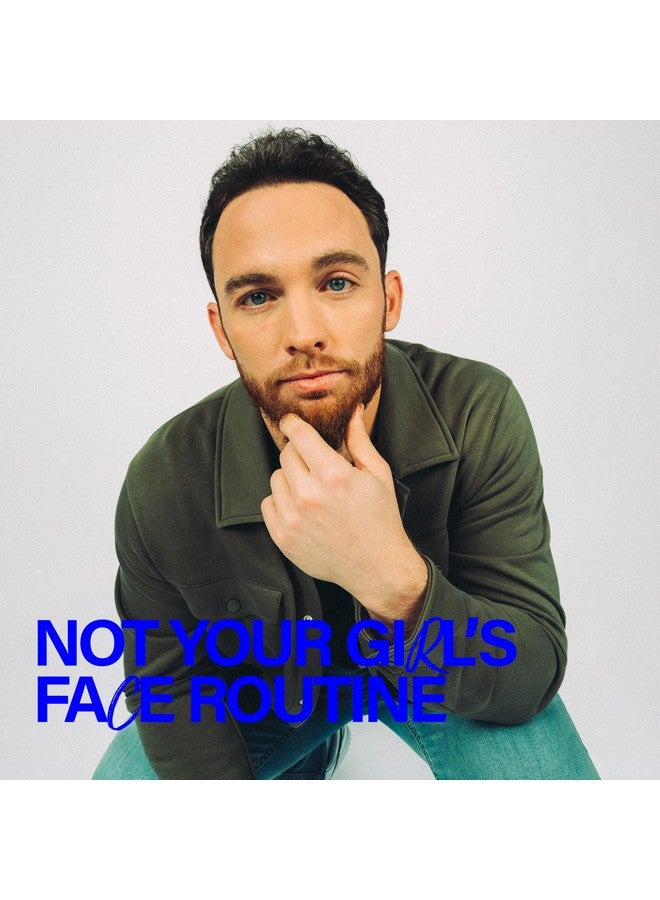 Scotch Porter Men’S Face Care Collection - Exfoliate, Cleanse & Restore, & Moisturize & Defend Skin - Includes Face Wash, Facial Scrub & Face Lotion - Image 4