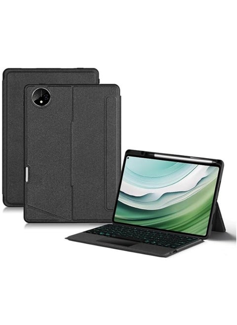 Smart Bluetooth-compatible Keyboard Compatible with Huawei Matepad Pro 11 2024/2022 Tablet Case Backlit Trackpad Split Cover For Matepad Pro 11-inch
