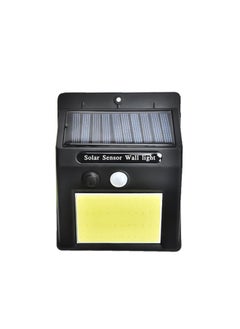 Generic Household Solar Lamp Human Body Sensing Waterproof Solar Outdoor Body Induction Solar Wall Lamp 1200mAh for Courtyard Patio Garden Lighting 48LED Night Lamp No Wiring Required  - Image 1