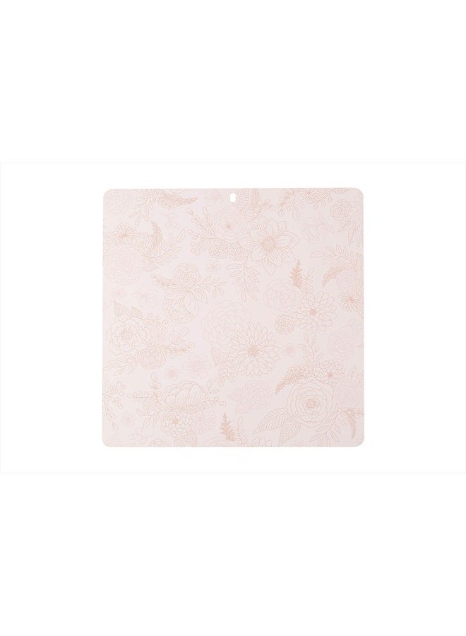 Cricut Self Healing Cutting Mat - Cricut Mat for use with Cricut TrueControl Knife, Rotary Cutter, Craft Knife, Xacto Knife - 12" x 12", Decorative, 2X Healing, Extra-Thick Cricut Cutting Mat, Rose  - Image 2