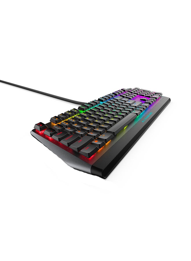 إليانوير لوحة مفاتيح ميكانيكية للألعاب بتصميم منخفض و RGB - Image 1