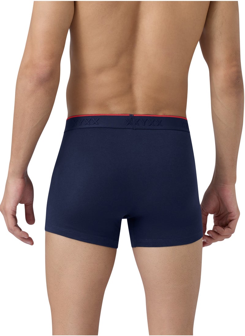 XYXX Crux IntelliFresh Cotton Solid Men Trunk Pack of 3  - Image 3