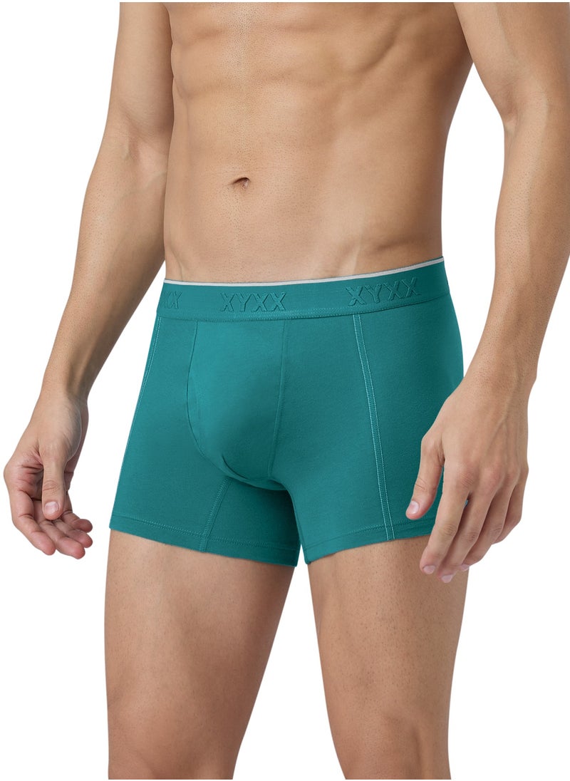 XYXX Crux IntelliFresh Cotton Solid Men Trunk Pack of 3  - Image 5