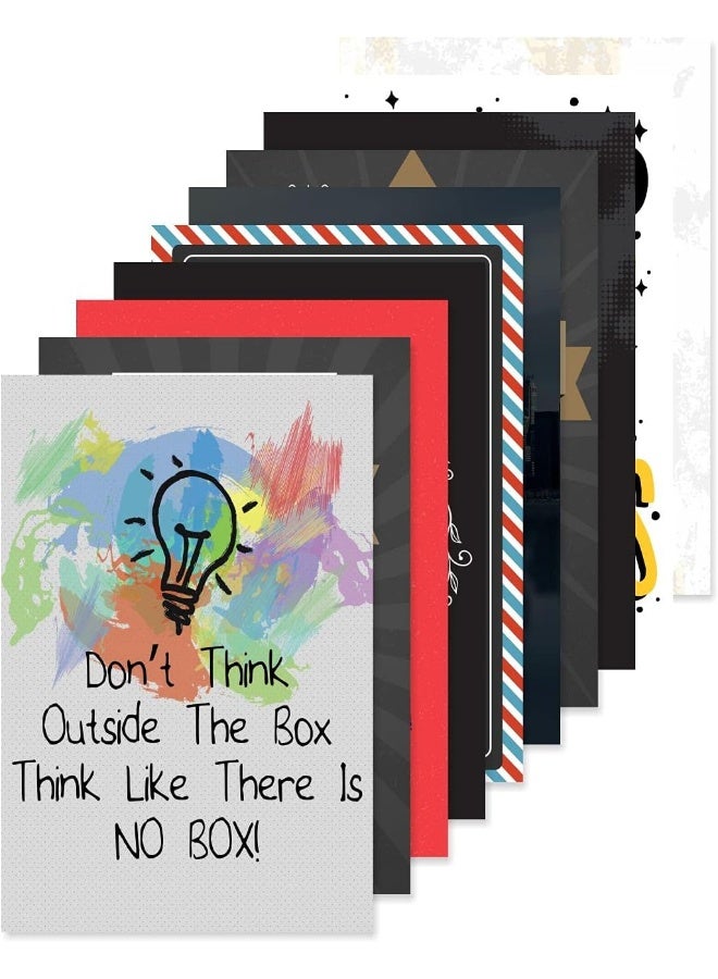 Paper Plane Design PAPER PLANE DESIGN Quote and Motivational Poster Set of 10 (Size 45 x 30 cm) - Image 1