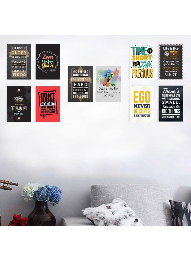 Paper Plane Design PAPER PLANE DESIGN Quote and Motivational Poster Set of 10 (Size 45 x 30 cm) - Image 5