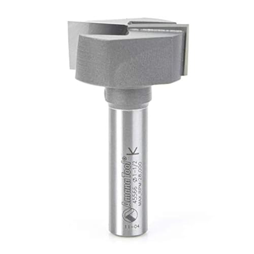 Amana Tool - 45566 Carbide Tipped Bottom Cleaning/Spoilboard 1-1/2 Dia x 5/8 x 1/2" - Image 1
