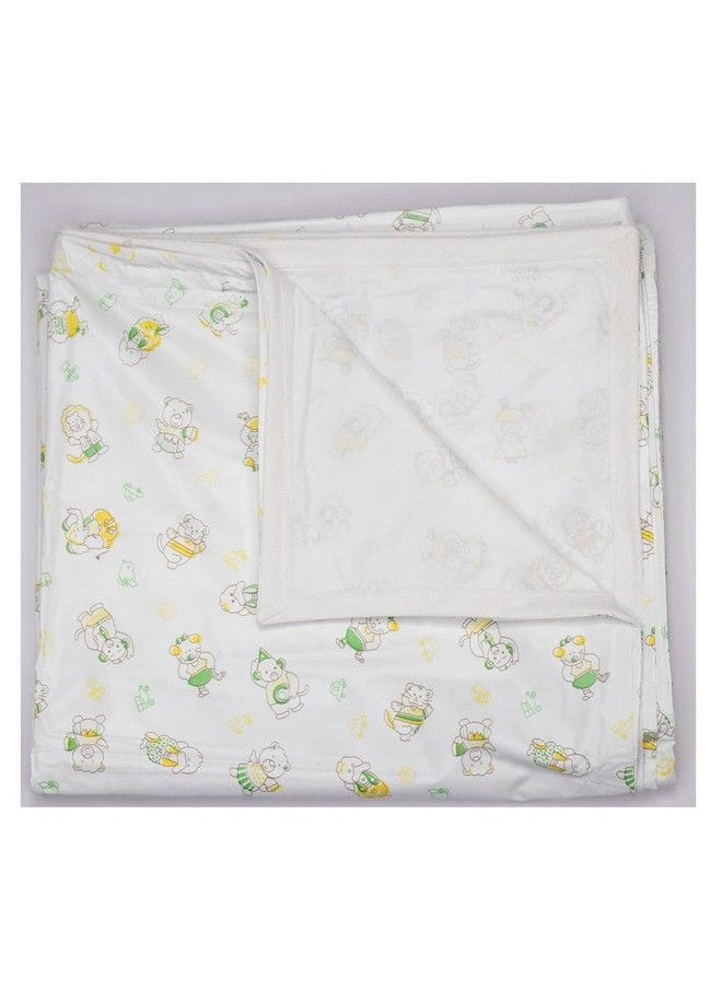 Mothers Choice - Waterproof Plastic Mattress Protection Sheet For Baby White 95 X 73 Inches - Image 1