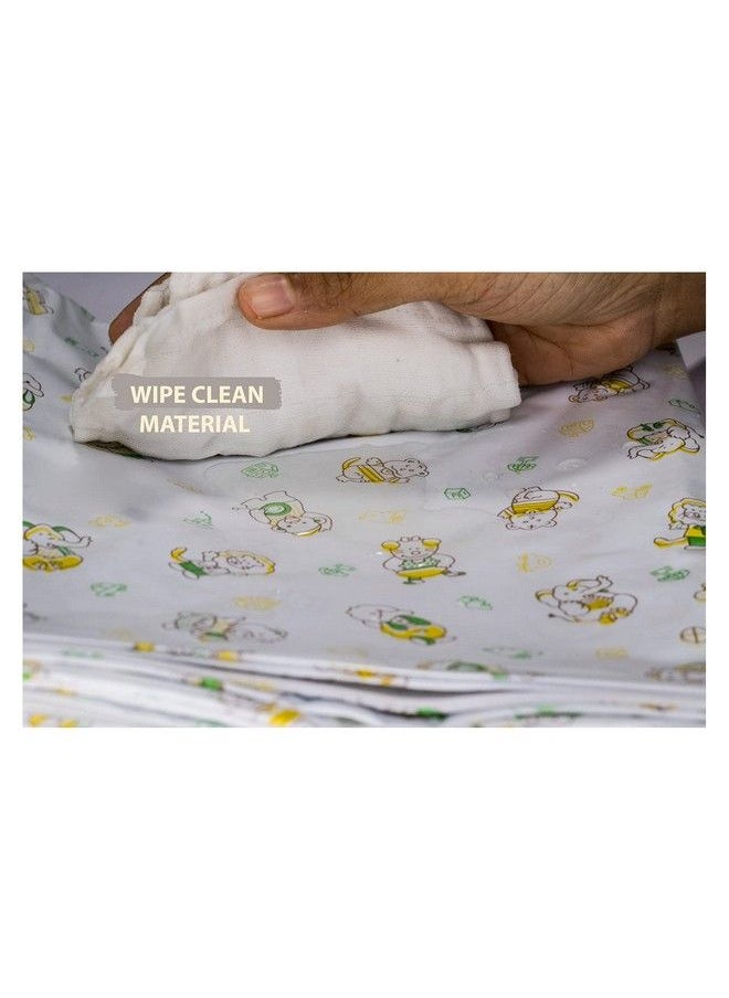 Mothers Choice - Waterproof Plastic Mattress Protection Sheet For Baby White 95 X 73 Inches - Image 1