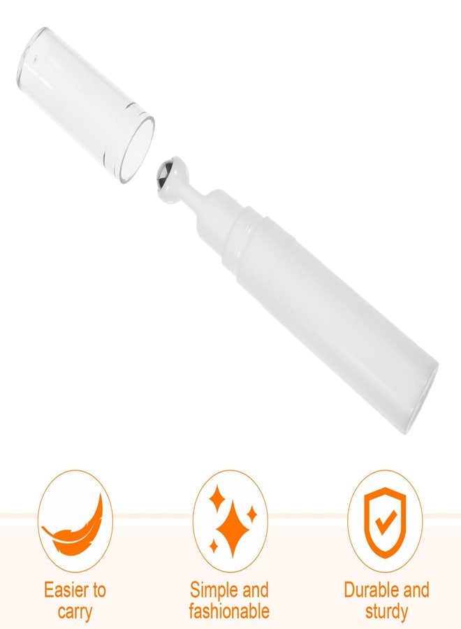 balacoo Empty Roller Ball Applicator Bottle Refillable Eye Cream and Essential Oil Dispenser Travel for Easy Use and Carry for Women and Girls - Image 5