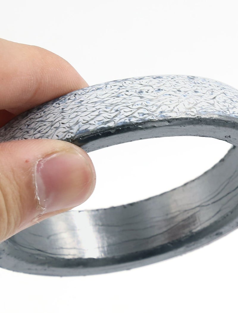 uxcell Car 60mm Inner Dia Graphite Exhaust Tail Pipe Donut Gasket Muffler Seal Ring - Image 2