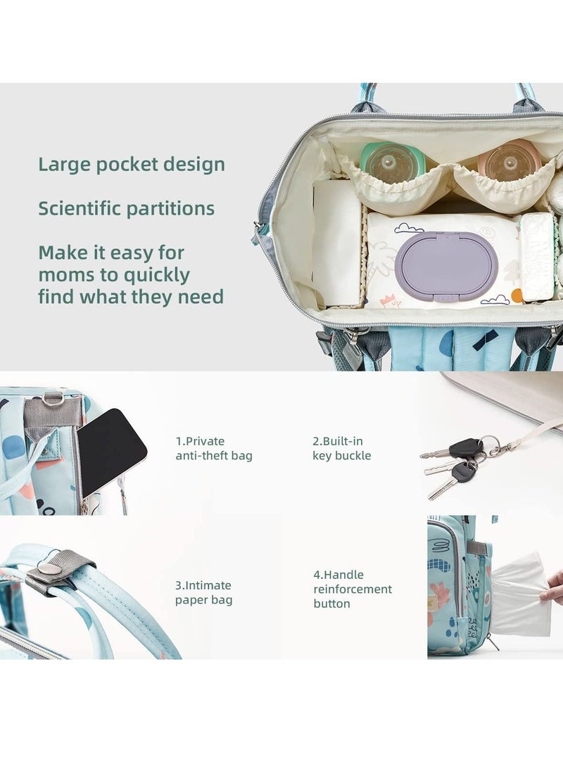 Be a better mom Breastmilk Cooler Bag, Backpack with Cooler, Waterproof and Durable Material Travel Diaper Bag  - Image 3