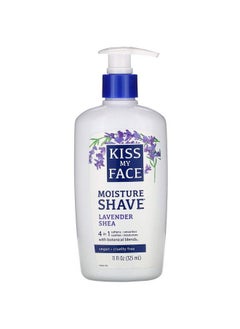 Kiss My face Moisturising Shave Gel (Lavender & Shea) (11Oz) 326Ml  - Image 2