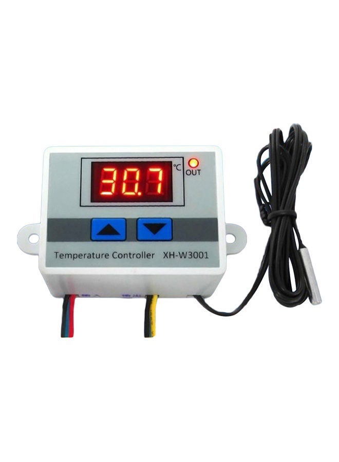 NIBEMINENT Temperature Controller With Probe White/Blue/Black 6x4.5x3.1cm - Image 2