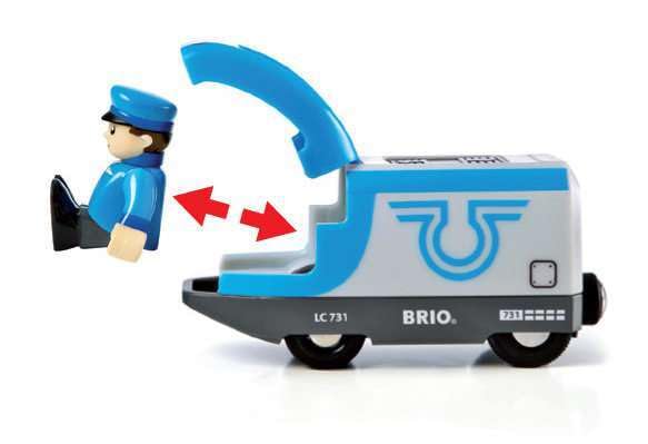 BRIO World - 33506 Travel Battery Train | 3-Piece, Battery-Operated Toy Train Set | Ideal for Kids Ages 3 and Up | Compatible with All BRIO Train Sets - Image 5