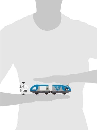 BRIO World - 33506 Travel Battery Train | 3-Piece, Battery-Operated Toy Train Set | Ideal for Kids Ages 3 and Up | Compatible with All BRIO Train Sets - Image 3