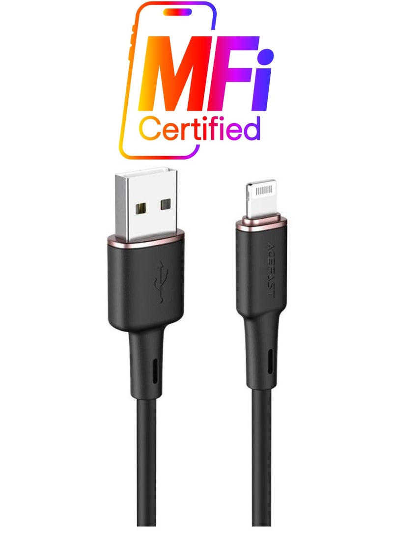 ACEFAST C2-02 USB-A to Lightning charging data cable. - Image 1