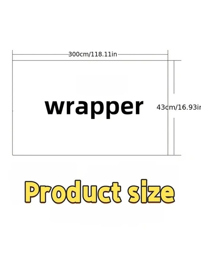 Merry Christmas Wrapping Paper 16.93x118.11 Inch Reindeer Tree Design Holiday Gift - Image 4