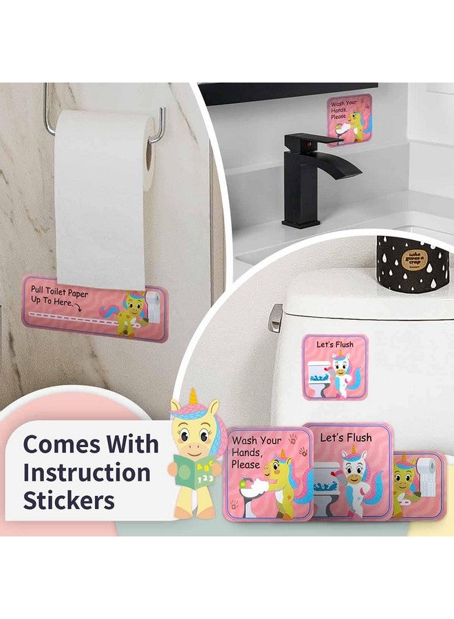 Putska Unicorn Potty Training Chart & 35 Magnetic Stickers Potty Chart For Toddlers Girls Boys - Image 5